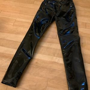 Rag and bone vinyl pants